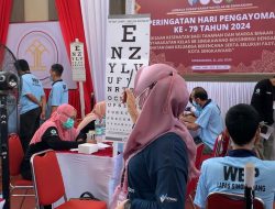 Peringati Hari Pengayoman ke- 79, Lapas Singkawang Gandeng Dinas Kesehatan Dan Fasyankes Se Kota Singkawang