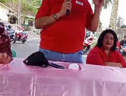 Abang Ganteng Yan Santoso Purba “Bincang Santai” dengan Masyarakat Kelurahan Sukamaju Siantar Marihat    