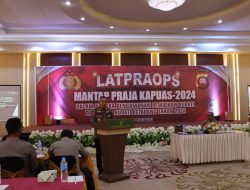 Kesiapan Pengamanan Tahapan Pemilukada, Polres Ketapang Gelar Latihan Pra Operasi