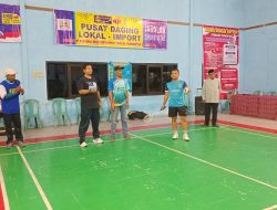 Turnamen Badminton Bumdes Cup 2024 Resmi Di Buka Di Hari Kemerdekaan RI Ke-79