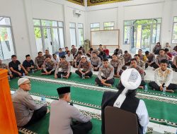 Binrohtal Polres Landak: Kapolres Ajak Personel Jadikan Ibadah Sebagai Kebutuhan Hidup