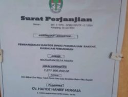 Publik Soroti Pembangunan Rumah Dinas DPUTR Ketapang Diduga Berbau Korupsi