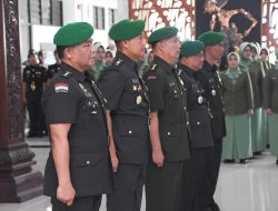 Pangdam IV/Diponegoro Pimpin Sertijab Kababinminvetcaddam, Kajasdam serta Serahkan Jabatan Kasetumdam