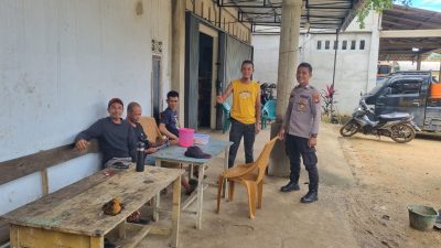 Melalui Cooling System, Polsek Menjalin Ajak Masyarakat Ciptakan Pilkada Damai