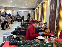 Bakti Kesehatan Satbrimob Polda Kalbar Menyambut Hut Korps Brimob Polri Ke-79