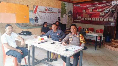 Kapolsek Menyuke Silahturahmi Coolling System Jelang Pilkada 2024