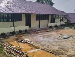 Rehab Total Pembangunan SMP Negeri 2 Meliau di Kabupaten Sanggau Diduga Tidak Sesuai Kontrak dan Penjualan Material Bekas!