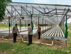 Dukung Swasembada Pangan, Bhabinkamtibmas Polsek Pontianak Barat Jalin Kerjasama dengan Kelompok Tani dan Peternak Ikan