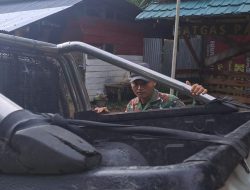 Langkah Tegas Satgas Yonzipur 5/ABW Hadapi Aktivitas Ilegal Melalui Sweeping