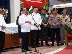 Jelang Ibadah Malam Natal, Menko Polkam-Kapolri Tinjau Gereja GKI Samanhudi dan Gereja Immanuel