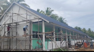 Proyek Pembangunan SMAN 4 Sungai Kakap Dikebut, Dinas Pendidikan Kalbar Pastikan Selesai Tepat Waktu