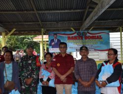Dukung Asta Cita Presiden Kalapas Narkotika Kelas IIA Pematang Siantar Bagikan Sembako 