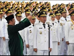 Presiden RI H. Prabowo Subianto Resmi lantik Bupati Sambas H. Saptono dan Wakil Bupati Heroaldi Djuhardi Alwi