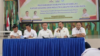 Mukab ke-11 Kadin Kubu Raya: H. Mansur Zahri, M.M. Terpilih Aklamasi, Siap Dorong Pertumbuhan Ekonomi