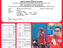 Dua Pejabat Pemda Kalbar Terjerat Sanksi BKN,Akibat Pelanggaran Netralitas ASN