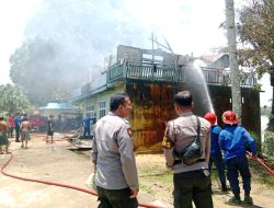 Polres Sekadau: Kebakaran Rumah di Desa Merapi Diduga akibat Korsleting Listrik