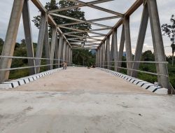 Masyarakat Apresiasi Pembangunan Jembatan Simpang Dua,Ketapang 