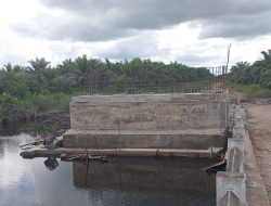 Tuntas Dibangun Tahap Dua Jembatan Girder Tapah,Tahap Tiga Sudah Difungsikan