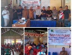 Kades Desa Nanga Kayan dan Masyarakat Sambut Baik Kehadiran DPW APRI Kalbar