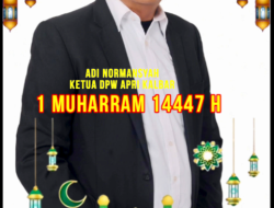 Ketua DPW APRI Kalbar Adi Normansyah Mengucapkan Selamat Tahun Baru Islam 1 Muharram 1447 H: Harap APRI Bersinergi dengan Pemerintah Hadapi PETI