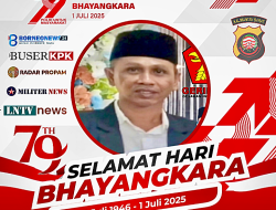 KETUA PAC GERINDRA SUNGAI KAKAP UCAPKAN SELAMAT HARI BHAYANGKARA KE-79