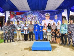 Lantamal XII Tebar Kepedulian Lewat Bakti Sosial dan Bakti Kesehatan; Peringati HUT Ke-10 Lantamal XII dan HUT Ke-79 Jalasenastri