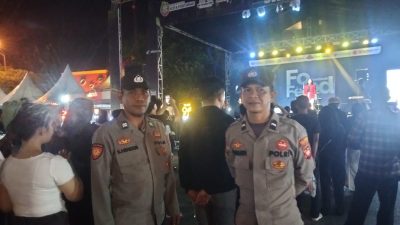 Polsek Pontianak Kota Laksanakan Pengamanan Pontianak Food Fest Tahun 2025