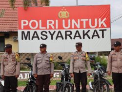 Waka Polres Melawi Pimpin Apel Bhabinkamtibmas, Pastikan Kesiapan dan Profesionalisme Personel di Lapangan
