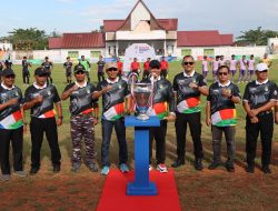 Kapolres Ketapang Hadiri Pembukaan Turnamen Sepak Bola Piala Bupati Ketapang 2025