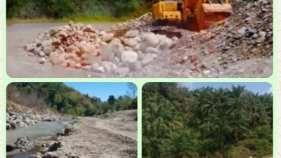 Maraknya Galian C “Illegal” Pulo Hopur Desa Silumajang Kecamatan NA IX – X  Kab Labura. Diminta Subdit lV Tipiter Poldasu turun Cek lokasi