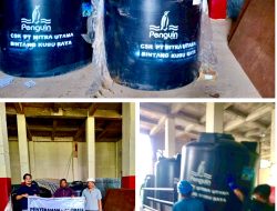 PT MUB-K Jawab Keluhan Warga dengan Aksi Nyata: Serahkan Penampungan Air Bersih untuk Desa Kuala Mandor A!