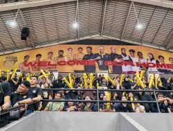 Lautan Penonton Padati GOR Terpadu Ayani Pontianak, Dukungan untuk Popsivo Polwan Pecah di Proliga 2026