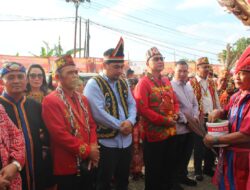 Lestarikan Tradisi, Dandim 1209/Bengkayang Hadiri Pembukaan Event Budaya Barape’ Sawa 2026