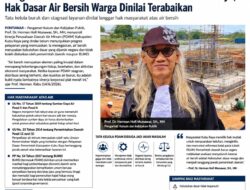 Herman Hofi Munawar: Kegagalan PDAM Penuhi Layanan Air Bersih Berpotensi Langgar Hak Konstitusional Masyarakat