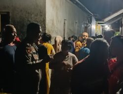 Kapolsek Pontianak Timur Bersama Personel Datangi TKP Penemuan Mayat Pria di Tepian Sungai Kapuas