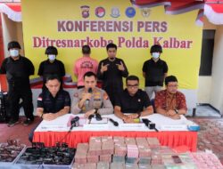Jejak Peredaran Narkoba Bernilai Miliaran Rupiah Terbongkar, Polda Kalbar Kejar Jaringan di Balik Tersangka DK