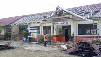 Revitalisasi SMPN 3 Salatiga Dipastikan Gunakan Material Berstandar SNI, Kesalahpahaman Berakhir