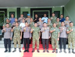 Perkuat Soliditas TNI – Polri, Kapolda Kalbar Silaturahmi kepada Pangdam XII/Tanjungpura
