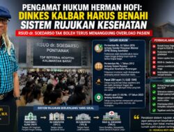 Overload RSUD dr. Soedarso Jadi Alarm Pelayanan Kesehatan Kalbar, Herman Hofi Usulkan Reformasi Sistem Rujukan