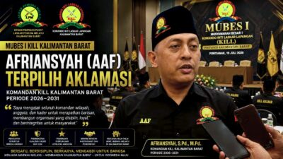 Afriansyah Nahkodai KILL Kalbar, Ketum DPP LPM,Adhy Black Tekankan Persatuan dan Marwah Melayu