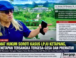 Pengamat Hukum Soroti Penetapan Tersangka Kasus LPJU Ketapang, Nilai Proses Hukum Berpotensi Prematur