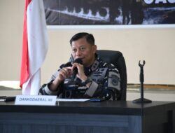 Perkuat Kesiapsiagaan dan Binpotmar, Komandan Kodaeral XII Berikan Pembekalan Kepada Para Danposal dan Danpos Babinpotmar Jajaran
