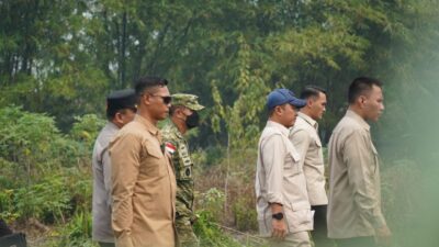Presiden Prabowo Tinjau Penanganan Karhutla di Kalbar, Pangdam XII/Tpr Bersama Forkopimda Pastikan Sinergi di Lapangan