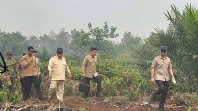Kapolda Kalbar Sambut Kunjungan Presiden Prabowo dan Kapolri untuk Tinjau Penanganan Karhutla di Kalbar