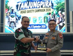Tekan Angka Kecelakaan, Pomdam XII/Tpr Gelar Tanjungpura Road Safety Campaign 2026