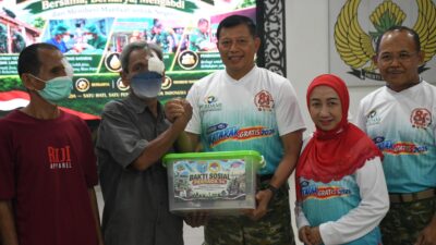 HUT ke-81 TNI, Kodaeral XII Bersama TNI Gelar Baktikes Operasi Katarak untuk Masyarakat